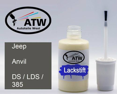 Jeep, Anvil, DS / LDS / 385: 20ml Lackstift, von ATW Autoteile West.